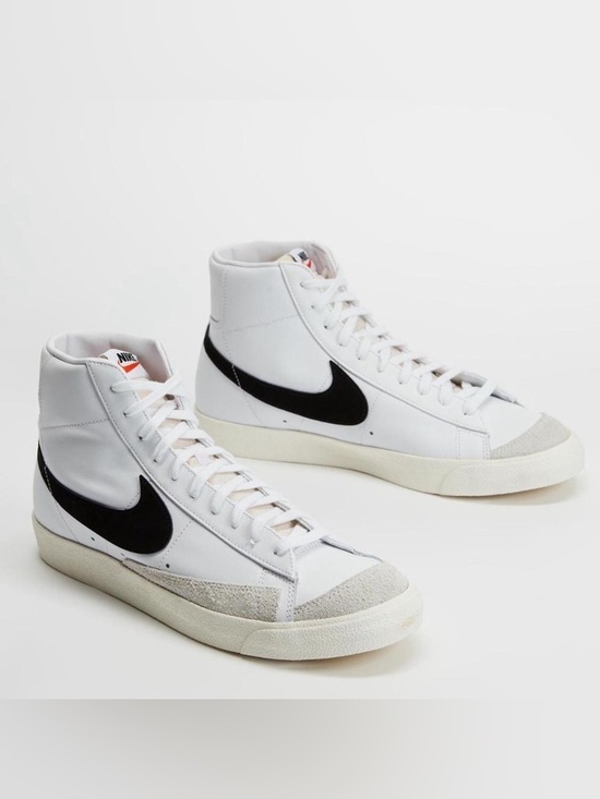 Nike Shoes - Nike Blazer Mid '77 Vintage White Black